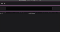 Desktop Screenshot of proe.org